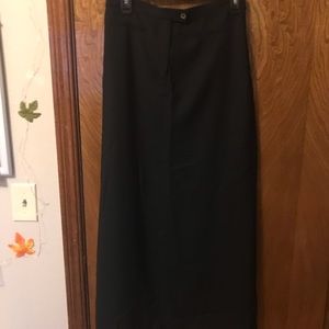 Harold black long skirt